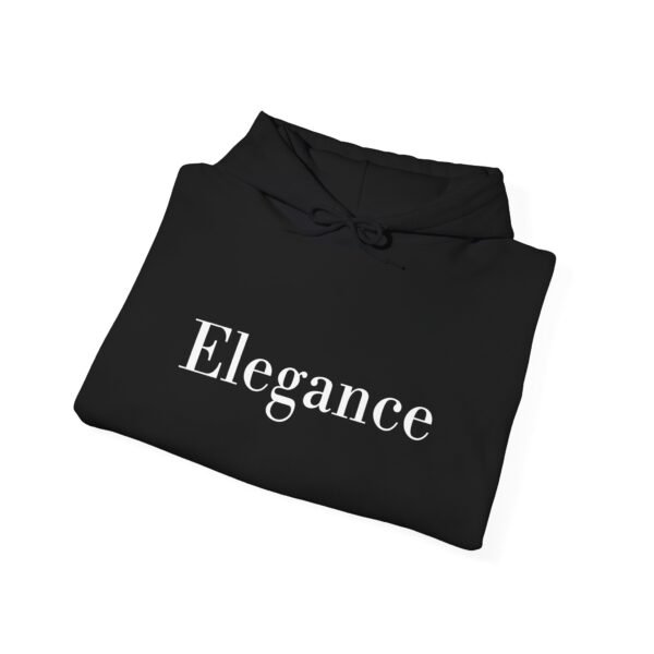 Elegance Perfected Hooded Sweatshirt – Cozy Comfort with Timeless Style - Image 2