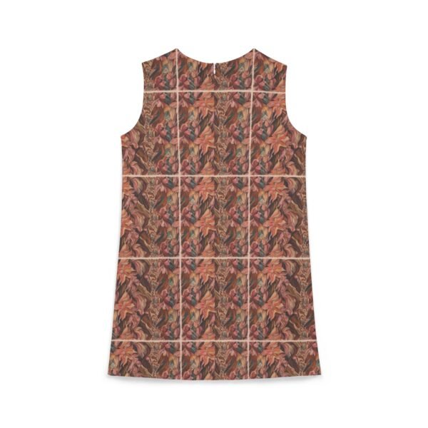 Effortlessly Chic Sleeveless Printed Shift Dress – Timeless Style & Comfort - Image 2