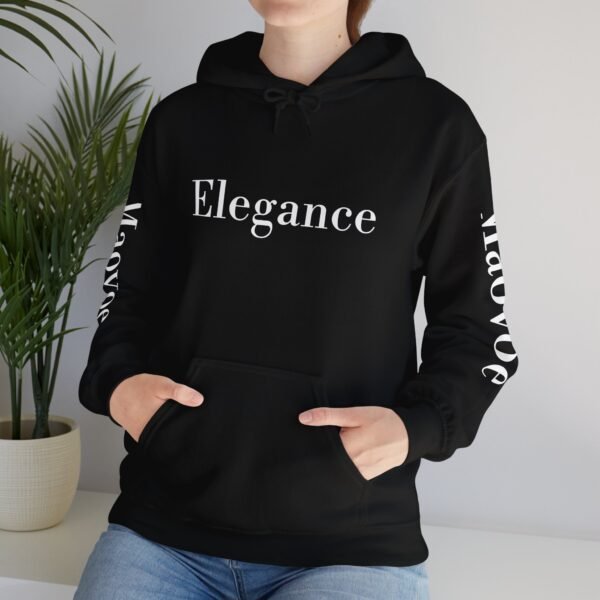 Elegance Perfected Hooded Sweatshirt – Cozy Comfort with Timeless Style - Image 4