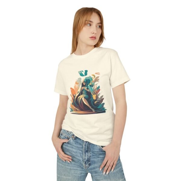 Artistic Heavyweight Graphic Tee – Vibrant Unisex Cotton Shirt | Stylish Statement T-Shirt for Bold Looks