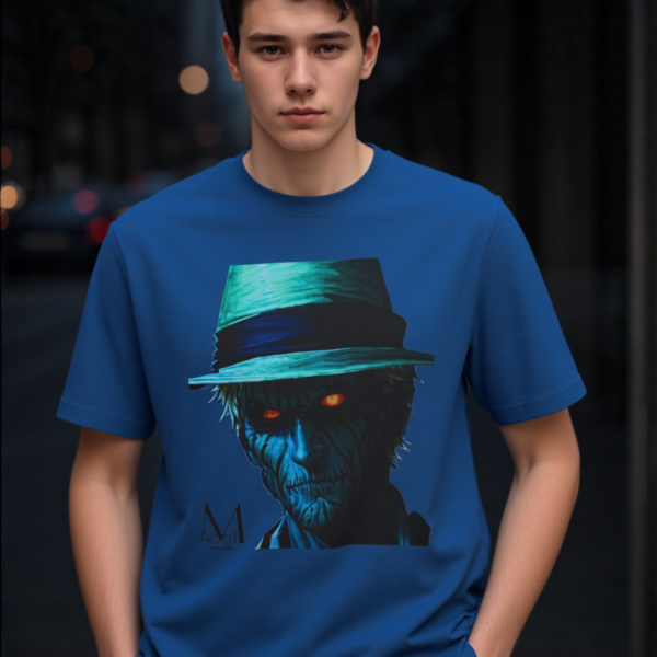 Halloween Glow-Eyed Fedora Heavyweight Tee